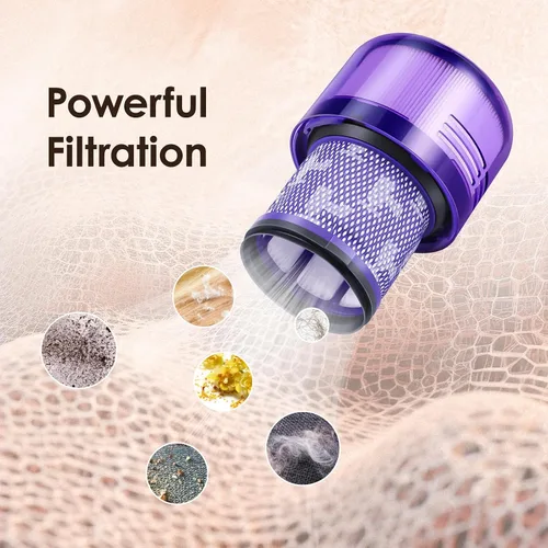 Vista 6 de Paquete de 3 filtros V11 de repuesto para Dyson, filtros de vacío compatibles con Dyson V11 Animal Torque Drive Complete V15 Detect Cordless Vacuum