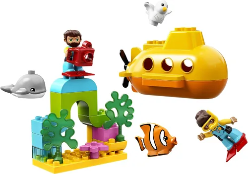 Vista 2 de LEGO DUPLO Town Submarine Adventure 10910 Kit de construcción (24 piezas)