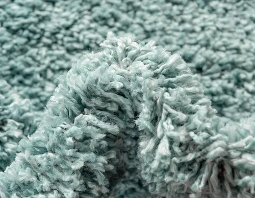 Vista 150 de Unique Loom Colección Davos Shag - Alfombra Lino