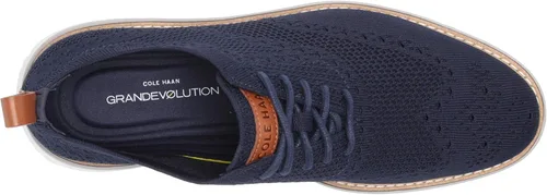 Vista 5 de Cole Haan GrandEvOlution Stitchlite Oxford para hombre, tela Ironstone