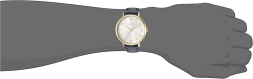 Vista 5 de Nixon Reloj de cuarzo con pantalla analógica de piel para mujer