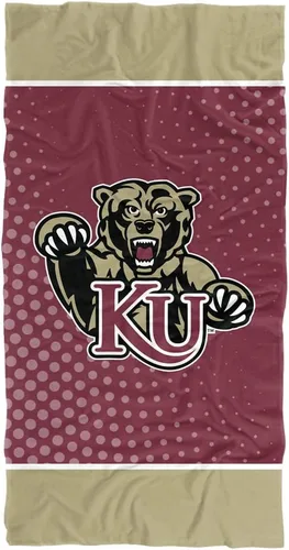 Vista 205 de LOGOVISION Manta Abilene Christian University, 30x60 Logo Dots CottonFront/PolyBackBeachTowel