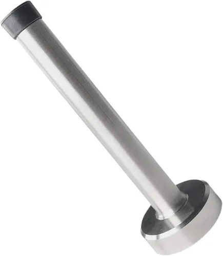 Vista 13 de KOLAKO Topes de puerta, tope de puerta de acero inoxidable, tope de puerta de 5 pulgadas (120 mm) de largo con punta de goma, protector de pared