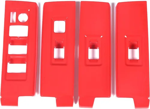 Vista 10 de Cubierta protectora para panel de botón de elevación de ventana de puerta de automóvil compatible con Toyot@Tundra/Sequoia 2022-2024, cubierta