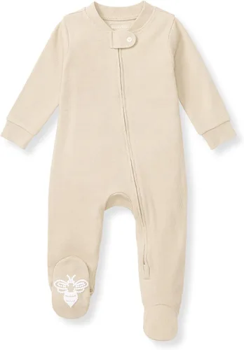 Vista 30 de Burt's Bees Baby Pijama con pies de algodón orgánico para niños Basketball Court