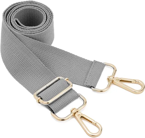 Vista 20 de Correa de Bolso de Hombro Ancha de Repuesto Ajustable Cinturón de Lona Bolso Cruzado Bolso de Mano