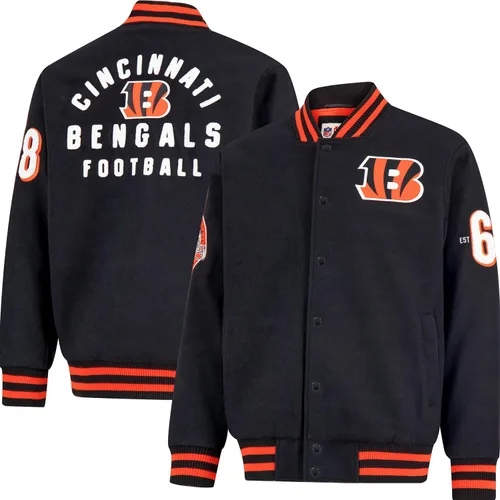 Vista 25 de Ultra Game Men's NFL Official Classic Varsity Coaches Jacket Coat