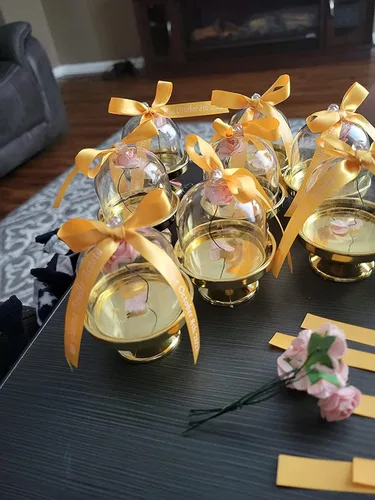 Vista 8 de 50 cintas personalizadas para bodas, despedidas de soltera, baby shower, centros de mesa, marcos de fotos, fiesta, invitaciones o confeti - Cintas