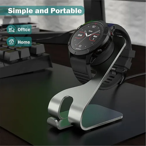 Vista 7 de Soporte Cargador TUSITA Compatible con Reloj Garmin