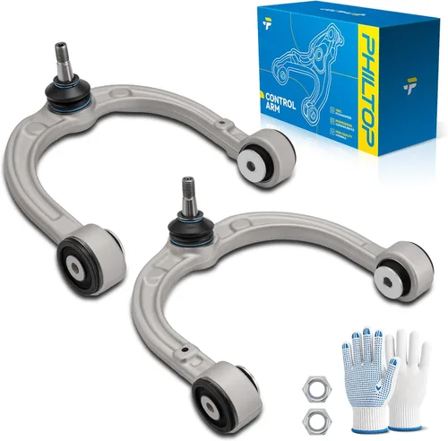 Vista 178 de PHILTOP Kit de suspensión delantera de 10 piezas, brazos de control inferiores con juntas de bola, eslabones de extremo de barra estabilizadora