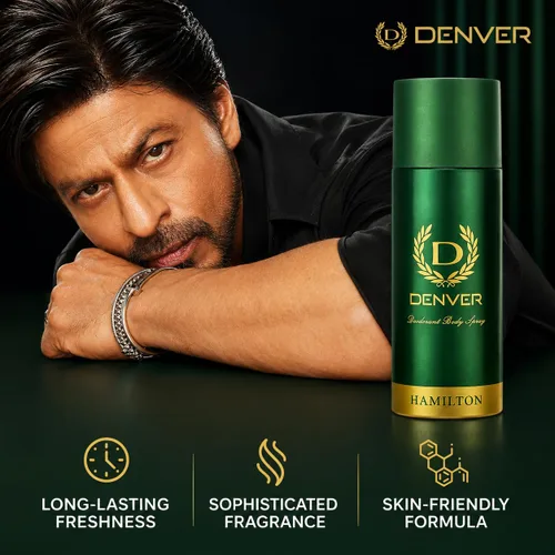 Vista 6 de Denver Hamilton - Desodorante corporal en espray para hombres, 5.6 fl oz, fragancia de larga duración y protección contra olores, mezcla aromática