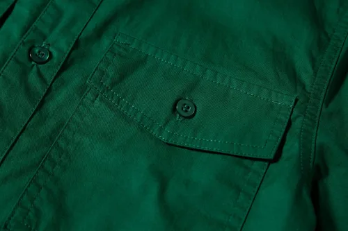 Vista 5 de Tronjori Camisa de manga corta con botones y dos bolsillos para niños
