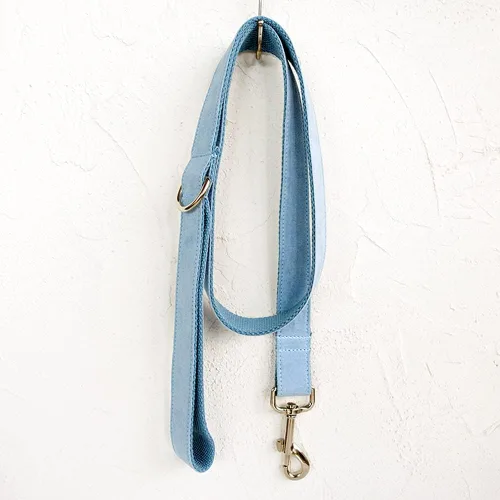 Vista 4 de Collares de perro personalizados con identificador de nombre grabado personalizado para mascotas para razas pequeñas medianas grandes (XS, azul)