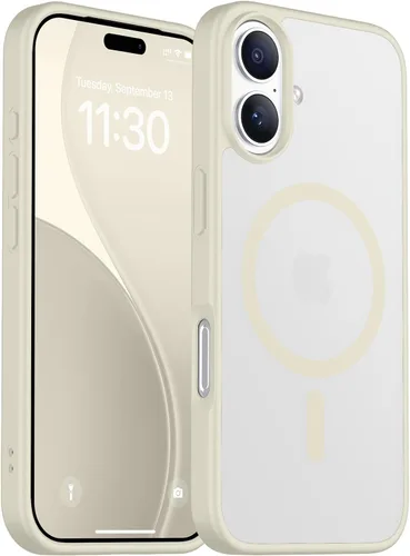 Vista 12 de Red2Fire Funda magnética para iPhone 13 Pro Max, protección completa mejorada de la cámara, compatible con MagSafe, funda protectora translúcida