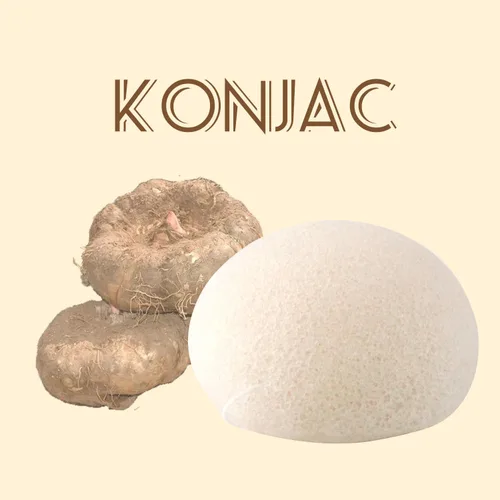 Vista 6 de Konjac - Juego de esponjas faciales orgánicas exfoliantes, exfoliantes faciales suaves diarios, cuidado de la piel, esponja limpiadora corporal