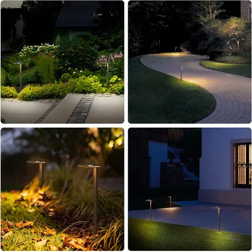 Vista 9 de EDISHINE Paquete de 10 conectores de cable de bajo voltaje, conectores de cable de iluminación de paisaje, impermeables, para iluminación
