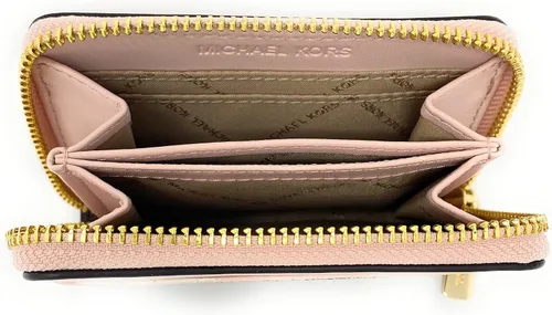 Vista 7 de Michael Kors Jet Set Travel - Funda de viaje con cremallera Rosa de seguridad Funda tipo cartera para tarjetas