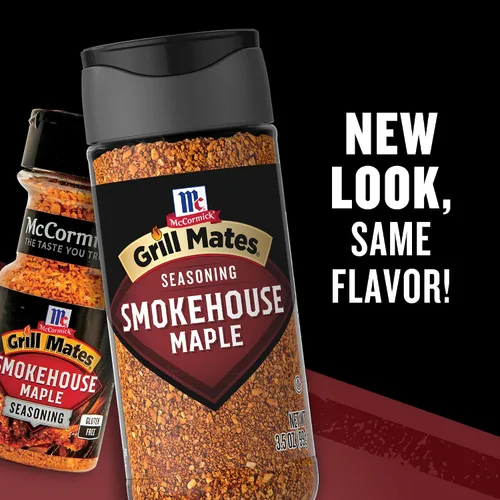 Vista 4 de McCormick Grill Mates Smokehouse Condimento de arce, 3.5 onzas