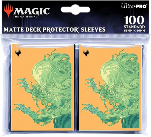 Vista 6 de Ultra PRO - Fundas para tarjetas MTG Commander Masters de tamaño estándar de 100 unidades - Arte Commodore Guff, acabado mate con tecnología