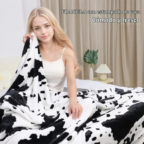 Vista 3 de SEEGU Manta de forro polar para niños, 40x50 pulgadas Negro