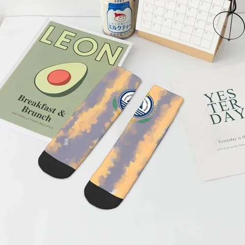 Vista 8 de Coat Of Arms Of Cape Verde Ankle Socks Winter Low Cut Sports Warm Comfort Breathable Casual Socks For Mens And Womens