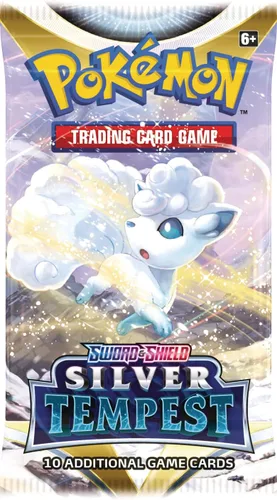 Vista 6 de Pokémon TCG: Caja de entrenador de élite Espada y Escudo Tempestad Plateada