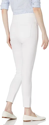 Vista 2 de SLIM-SATION Pantalón de tobillo para mujer con panel de control de abdomen