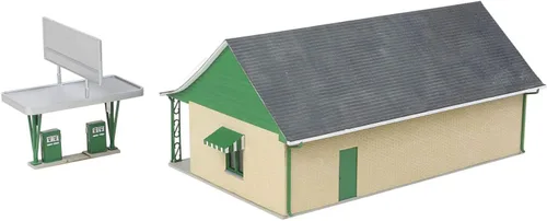 Vista 3 de Walthers, Inc. Kit de tienda de campo, 6 X 3-5/8 X 2-3/4 15.2 X 9.2 X 2.7 in