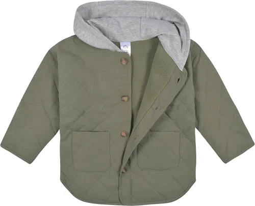 Vista 4 de Gerber Chaqueta acolchada con capucha para bebés y niños pequeños