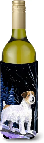 Vista 79 de Caroline's Treasures SS8447CC Starry Night English Bulldog - Enfriador para latas o botellas, lavable, funda plegable con aislamiento para bebidas