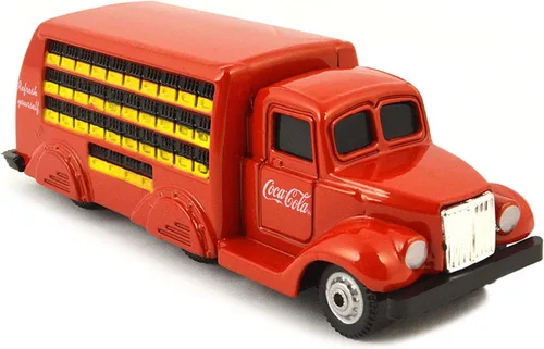 Vista 3 de Motor city classics Coca-Cola Diecast coleccionable Camión botella 1937 1:87 a escala fundida a presión modelo 424132 Producto