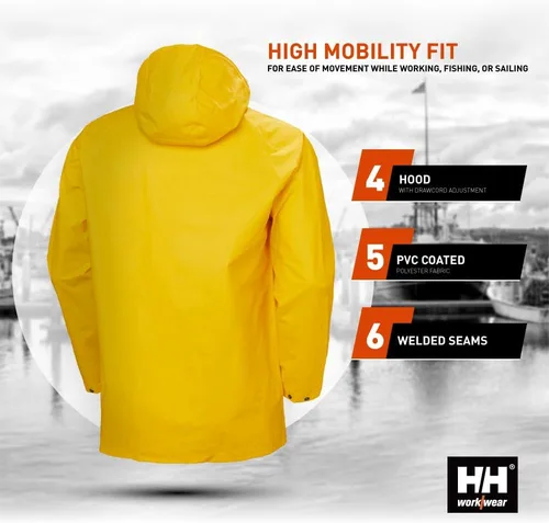 Vista 5 de Chamarra de lluvia Helly Hansen, para hombre