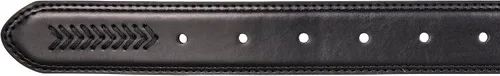 Vista 4 de Nautica Men's Dress Leather Belt for Suits and Pants Classic Business Fashion Adjustable Metal Buckle