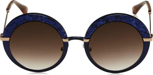 Vista 2 de Jimmy Choo Gafas de sol redondas GothaS 3UE azuldorado talla 1969in azul marrón Blue Brown 5022145