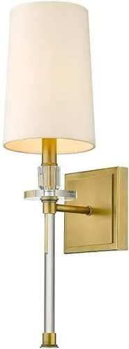 Vista 11 de Z-Lite 1 aplique de pared ligero 803-1S-MB