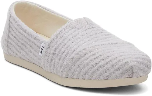 Vista 7 de TOMS Mujer Alpargata Repreve Heavy Twill Slip On Flats Casual - Marrón