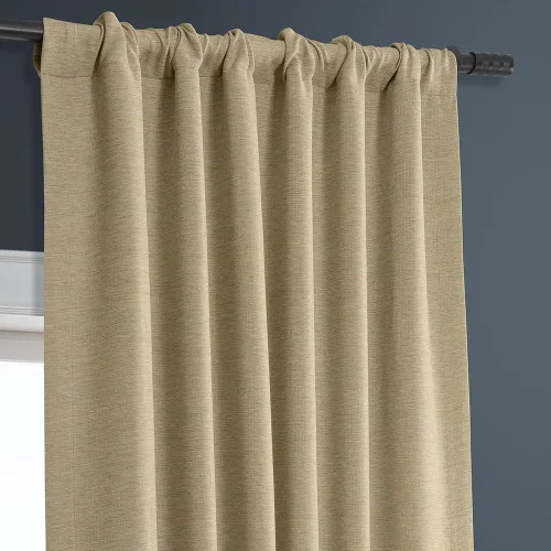 Vista 6 de HPD Half Price Drapes Bellino - Cortinas de oscurecimiento de habitación de 63 pulgadas de largo, para dormitorio y sala de estar (1 panel), 50