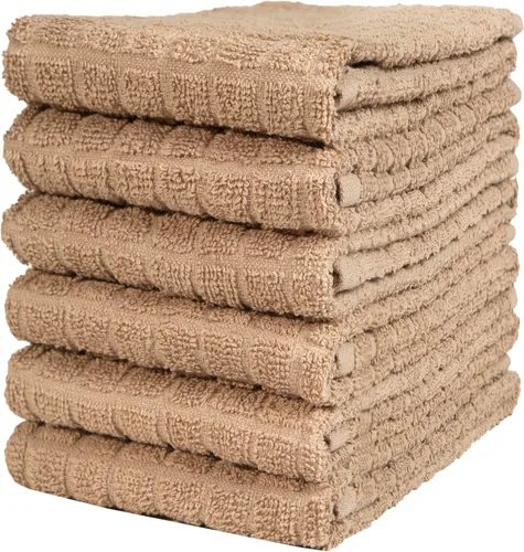 Vista 29 de Bumble - Toallas de cocina y paños de cocina (8 unidades) Toallas de cocina 100% algodón 12 x 12 pulgadas 405 GSM Trapos suaves, altamente