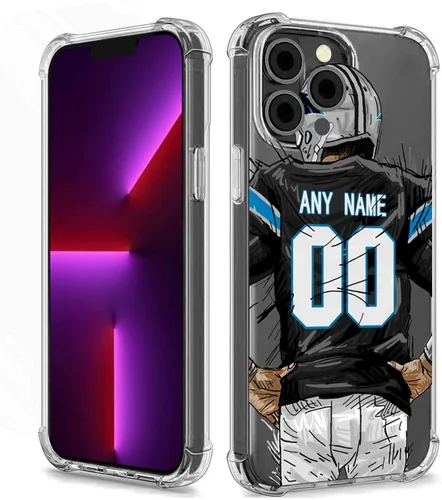 Vista 19 de Funda protectora personalizada con nombre y números para iPhone 15, 14, 13, 12, 11 Xs Max XR 8 7 6 Plus 11 Pro Mini, delgada, a prueba de golpes