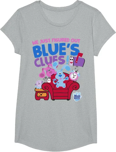 Vista 67 de Blue's Clues & You Group Shot Just Figured Out Blue's Clues Camiseta Negro