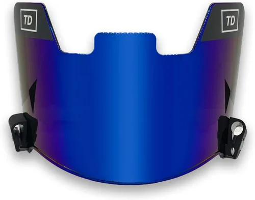 Vista 9 de TD Sports - Visera de fútbol para niños, jóvenes y adultos, protección ocular para casco y máscara facial