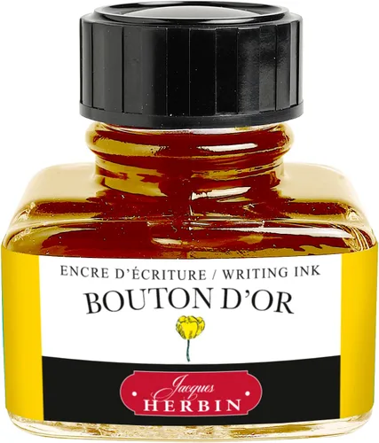 Vista 9 de Tinta para pluma estilográfica Herbin - Botella embotellada de 30 ml - Ambre de Birmanie
