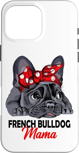 Vista 19 de French Bulldog Mama Frenchie Frauchen Case for iPhone 17