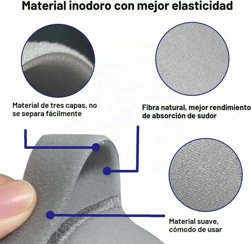 Vista 4 de LALASTAR Correa de repuesto para el casco N20, máscara CPAP de almohada nasal, casco CPAP compatible con N20, diadema ajustable con dos clips Azul-1