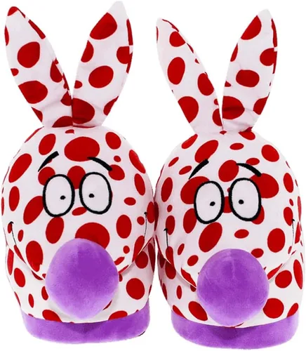 Vista 24 de Happy Feet - Pantuflas con licencia oficial de Disney y Pixar, pantuflas figurales para hombres, mujeres, niños, como se ve en Shark Tank
