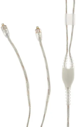 Vista 4 de Cable para auricular desmontable de 64 pulgadas Shure EAC64BK, compatible con auriculares SE215, SE315, SE425 y SE535, Negro
