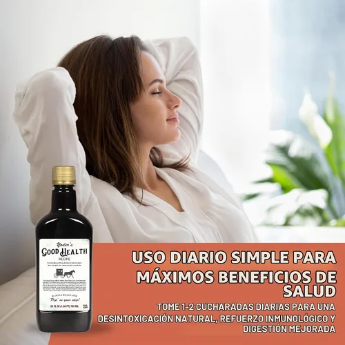 Vista 3 de Yoder's Good Health Receta Complejo de vinagre de sidra de manzana - 25 oz