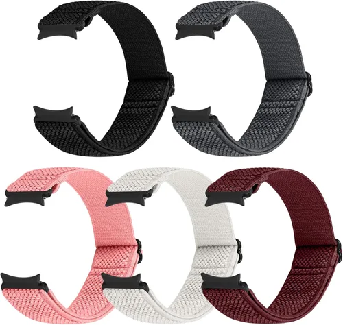 Vista 8 de Correa sin huecos compatible con Samsung Galaxy Watch 6/5/4 Band 1.575 in 1.732 in/Galaxy Watch 6 Classic Band 1.693 in 1.850 in/Galaxy Watch 5 Pro