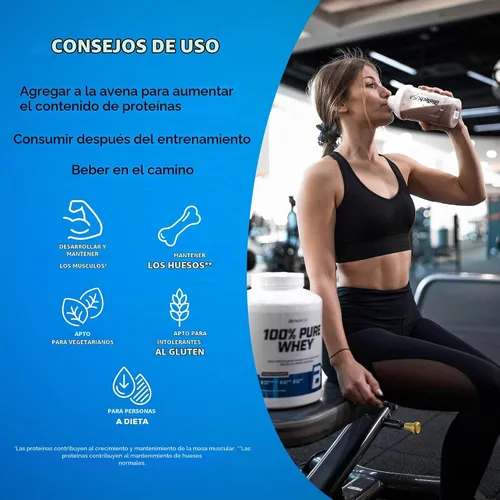 Vista 3 de Biotech USA 100% suero puro 80.07 oz Bourbon Vanilla