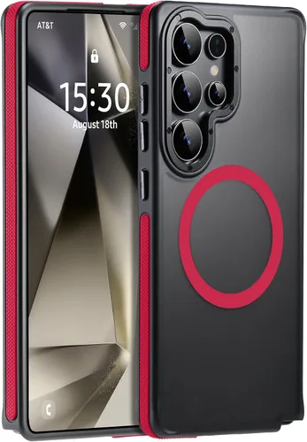 Vista 28 de Funda magnética fuerte para iPhone 12 Pro Max [Protección de grado militar de 10 pies] Compatible con MagSafe, funda protectora a prueba de golpes